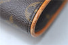 Authentic Louis Vuitton Monogram Pochette Twin GM Shoulder Bag M51852 LV 7814E