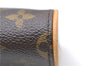 Authentic Louis Vuitton Monogram Pochette Twin GM Shoulder Bag M51852 LV 7814E