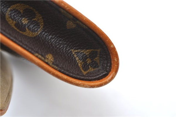 Authentic Louis Vuitton Monogram Pochette Twin GM Shoulder Bag M51852 LV 7814E