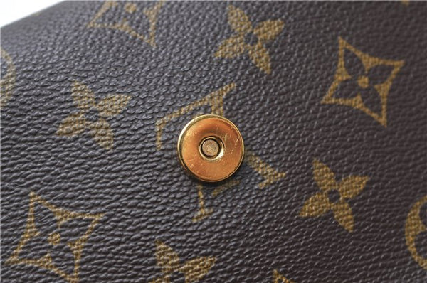 Authentic Louis Vuitton Monogram Pochette Twin GM Shoulder Bag M51852 LV 7814E