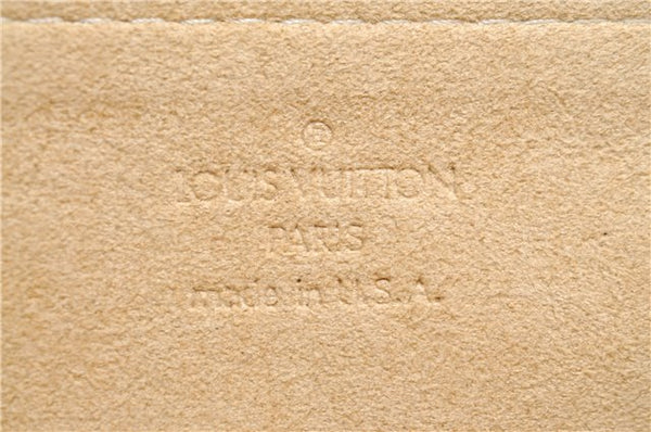 Authentic Louis Vuitton Monogram Pochette Twin GM Shoulder Bag M51852 LV 7814E