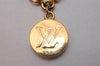 Authentic Louis Vuitton Chaine Kaleido V Bag Charm Gold Silver M67379 LV 7815I