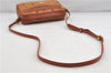 Authentic MCM Visetos Leather Vintage Shoulder Cross Body Bag Brown 7818D