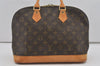 Authentic Louis Vuitton Monogram Alma Hand Bag Purse M51130 LV 7818I