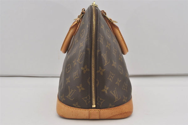 Authentic Louis Vuitton Monogram Alma Hand Bag Purse M51130 LV 7818I