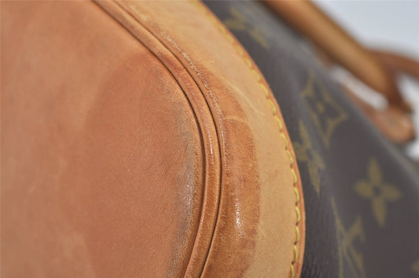 Authentic Louis Vuitton Monogram Alma Hand Bag Purse M51130 LV 7818I
