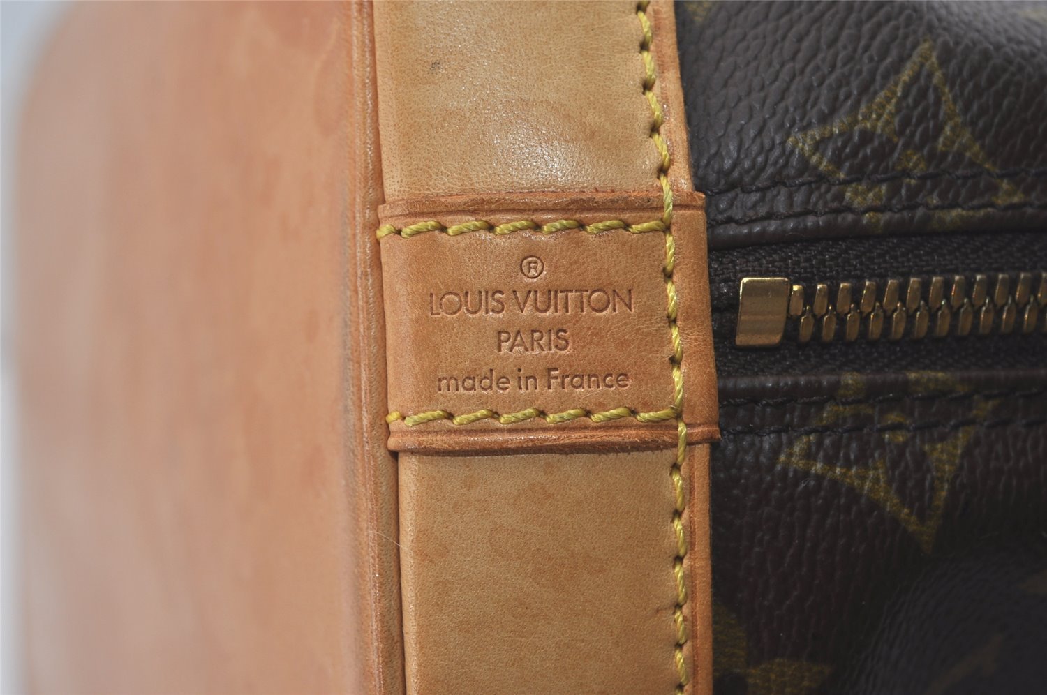 Authentic Louis Vuitton Monogram Alma Hand Bag Purse M51130 LV 7818I