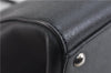 Authentic FENDI 3JOURS Leather Shoulder Tote Bag Black Silver 7819C