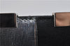 Authentic FENDI 3JOURS Leather Shoulder Tote Bag Black Silver 7819C