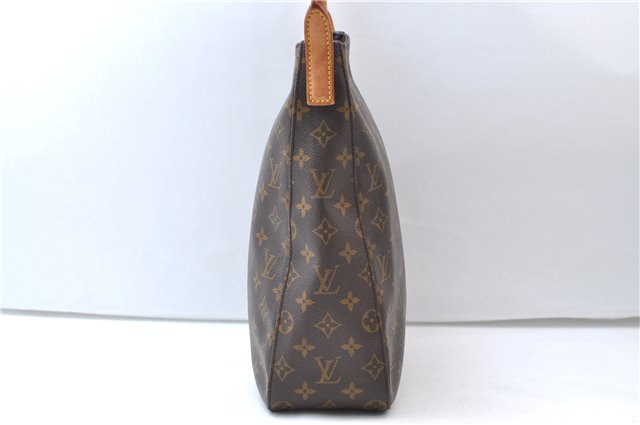 Authentic Louis Vuitton Monogram Looping GM Shoulder Bag M51145 LV 7819E
