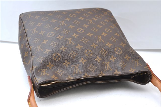 Authentic Louis Vuitton Monogram Looping GM Shoulder Bag M51145 LV 7819E