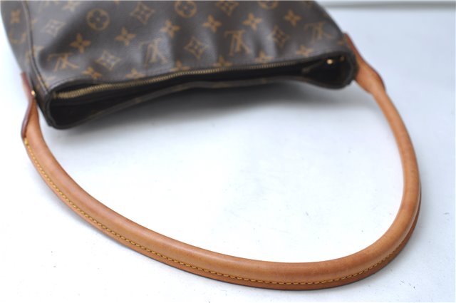 Authentic Louis Vuitton Monogram Looping GM Shoulder Bag M51145 LV 7819E