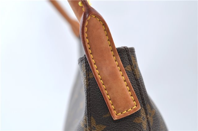 Authentic Louis Vuitton Monogram Looping GM Shoulder Bag M51145 LV 7819E