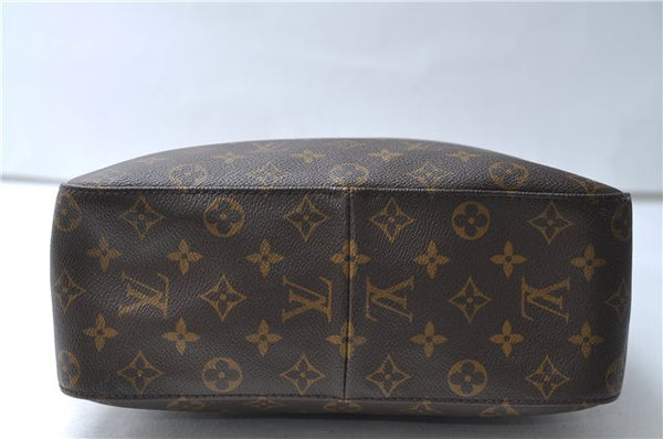 Authentic Louis Vuitton Monogram Looping GM Shoulder Bag M51145 LV 7819E