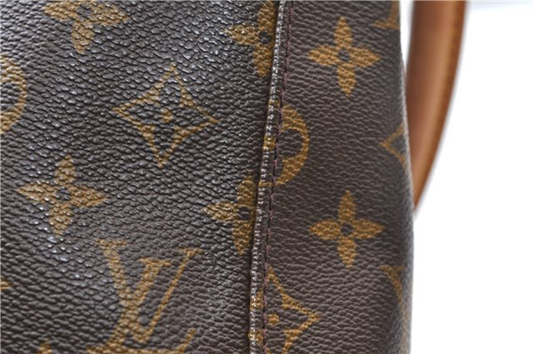 Authentic Louis Vuitton Monogram Looping GM Shoulder Bag M51145 LV 7819E