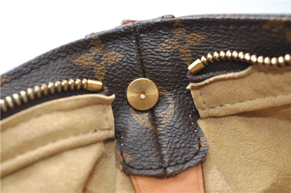 Authentic Louis Vuitton Monogram Looping GM Shoulder Bag M51145 LV 7819E