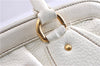 Authentic PRADA VIT DAINO Leather Nappa Shoulder Hand Bag BN1529 White 7819F