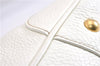 Authentic PRADA VIT DAINO Leather Nappa Shoulder Hand Bag BN1529 White 7819F