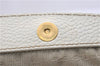 Authentic PRADA VIT DAINO Leather Nappa Shoulder Hand Bag BN1529 White 7819F