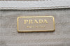 Authentic PRADA VIT DAINO Leather Nappa Shoulder Hand Bag BN1529 White 7819F