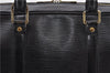 Auth Louis Vuitton Epi Porte Documents Voyage Briefcase Black M59162 LV 7820C