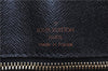 Auth Louis Vuitton Epi Porte Documents Voyage Briefcase Black M59162 LV 7820C