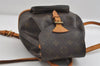 Authentic Louis Vuitton Monogram Montsouris PM Backpack M51137 LV 7821I