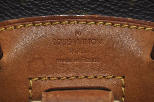 Authentic Louis Vuitton Monogram Montsouris PM Backpack M51137 LV 7821I