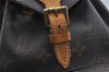Authentic Louis Vuitton Monogram Montsouris PM Backpack M51137 LV 7821I