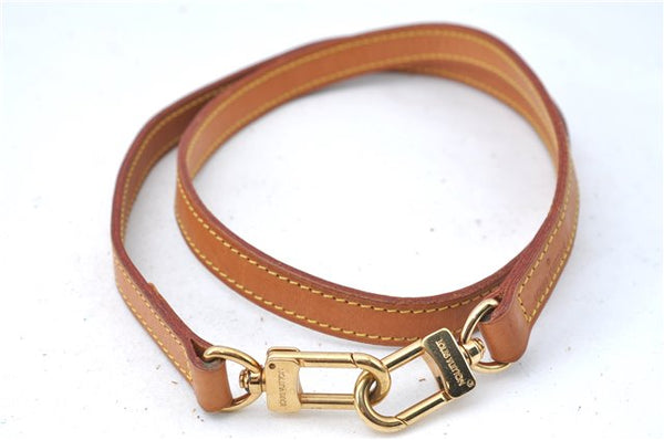 Authentic Louis Vuitton Leather Shoulder Strap Beige 39" LV 7823B