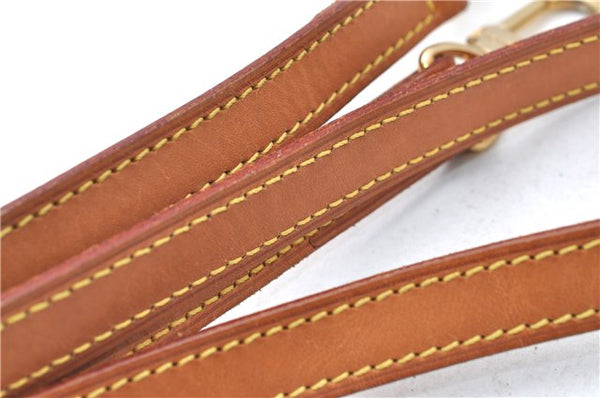 Authentic Louis Vuitton Leather Shoulder Strap Beige 39" LV 7823B