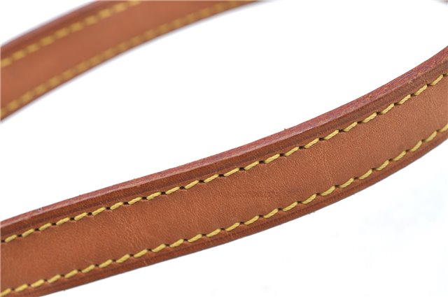 Authentic Louis Vuitton Leather Shoulder Strap Beige 39