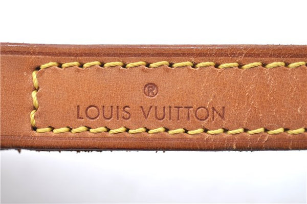 Authentic Louis Vuitton Leather Shoulder Strap Beige 39" LV 7823B