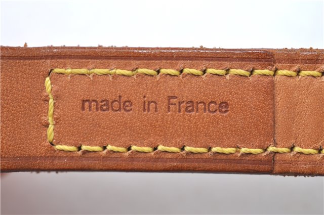 Authentic Louis Vuitton Leather Shoulder Strap Beige 39