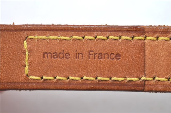 Authentic Louis Vuitton Leather Shoulder Strap Beige 39" LV 7823B