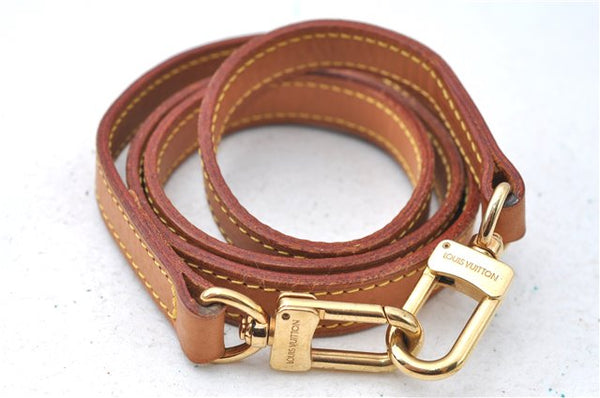 Authentic Louis Vuitton Leather Shoulder Strap Beige 39" LV 7823B