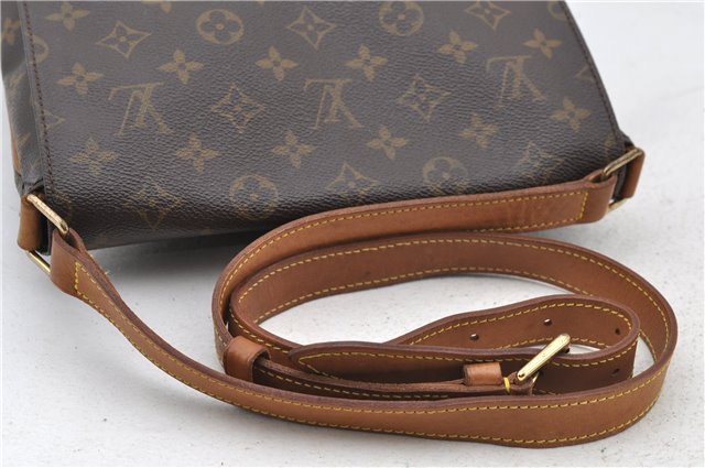 Authentic LOUIS VUITTON Monogram Musette Shoulder Cross Body Bag M51256 LV 7823C