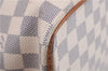 Authentic Louis Vuitton Damier Azur Saleya MM Shoulder Tote Bag N51185 LV 7823D