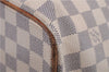 Authentic Louis Vuitton Damier Azur Saleya MM Shoulder Tote Bag N51185 LV 7823D