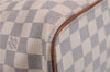 Authentic Louis Vuitton Damier Azur Saleya MM Shoulder Tote Bag N51185 LV 7823D