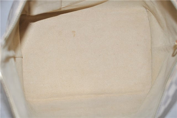 Authentic Louis Vuitton Damier Azur Saleya MM Shoulder Tote Bag N51185 LV 7823D