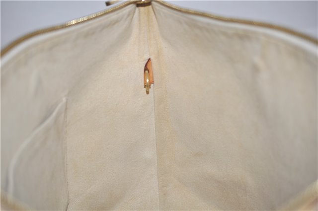 Authentic Louis Vuitton Damier Azur Saleya MM Shoulder Tote Bag N51185 LV 7823D