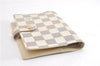 Authentic Louis Vuitton Damier Azur Agenda PM Notebook Cover R20706 LV 7823F