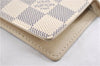 Authentic Louis Vuitton Damier Azur Agenda PM Notebook Cover R20706 LV 7823F