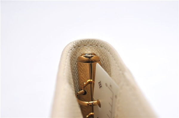 Authentic Louis Vuitton Damier Azur Agenda PM Notebook Cover R20706 LV 7823F