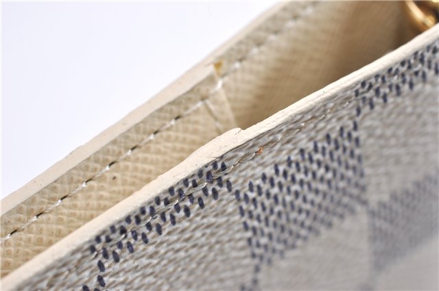 Authentic Louis Vuitton Damier Azur Agenda PM Notebook Cover R20706 LV 7823F