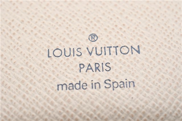 Authentic Louis Vuitton Damier Azur Agenda PM Notebook Cover R20706 LV 7823F