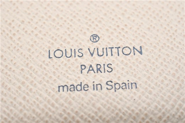 Authentic Louis Vuitton Damier Azur Agenda PM Notebook Cover R20706 LV 7823F