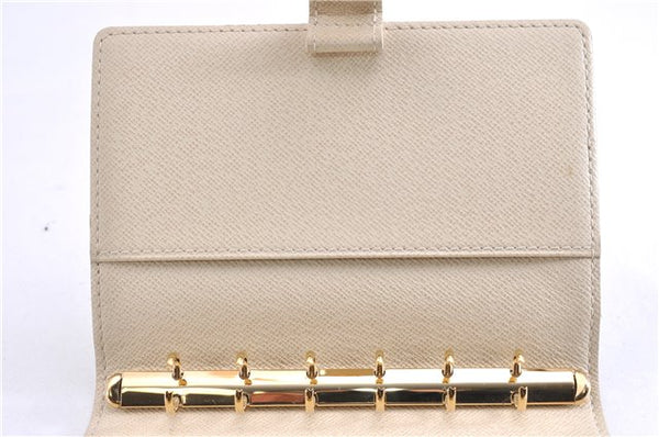 Authentic Louis Vuitton Damier Azur Agenda PM Notebook Cover R20706 LV 7823F