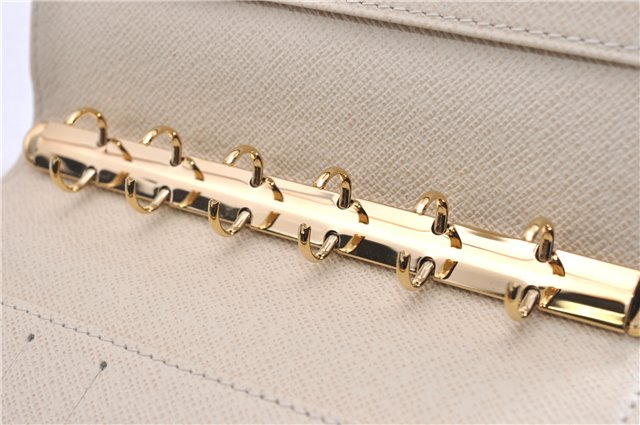 Authentic Louis Vuitton Damier Azur Agenda PM Notebook Cover R20706 LV 7823F